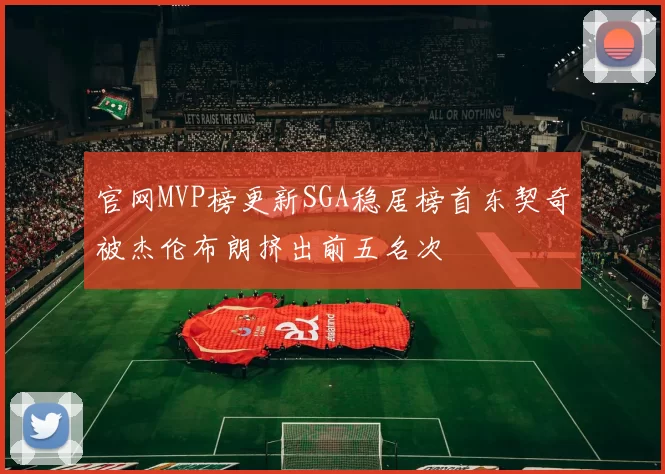 官网MVP榜更新SGA稳居榜首东契奇被杰伦布朗挤出前五名次